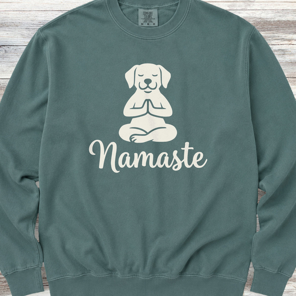 Namaste Sweatshirt - Blue Spruce