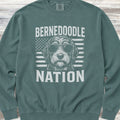 Bernedoodle Nation Sweatshirt - Blue Spruce