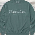Dog Mom Love Sweatshirt - Blue Spruce