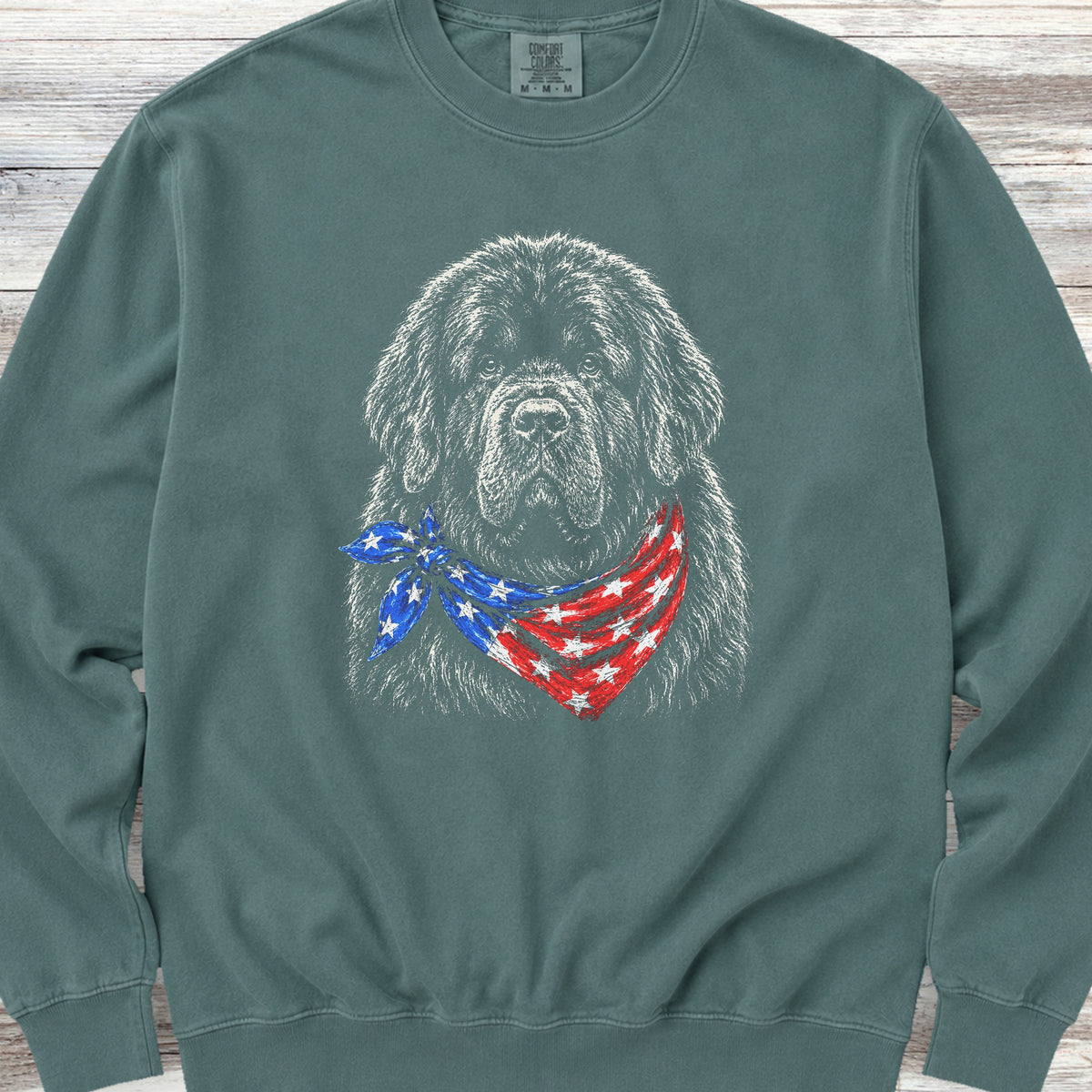 Newfoundland Patriot Sweatshirt - Blue Spruce