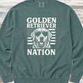 Golden Retriever Nation Sweatshirt - Blue Spruce