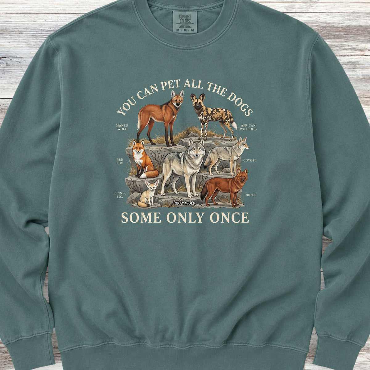 Only Once Sweatshirt - Blue Spruce