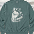 Alaskan Malamute Loyalty Sweatshirt - Blue Spruce