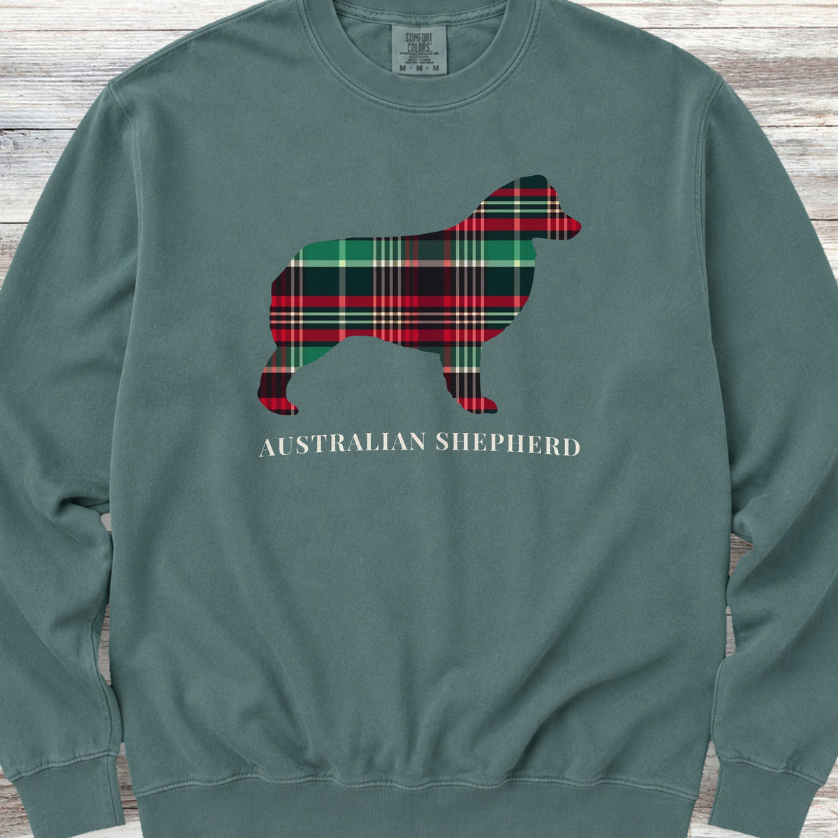 Australian Shepherd Winter 2025 Sweatshirt - Blue Spruce