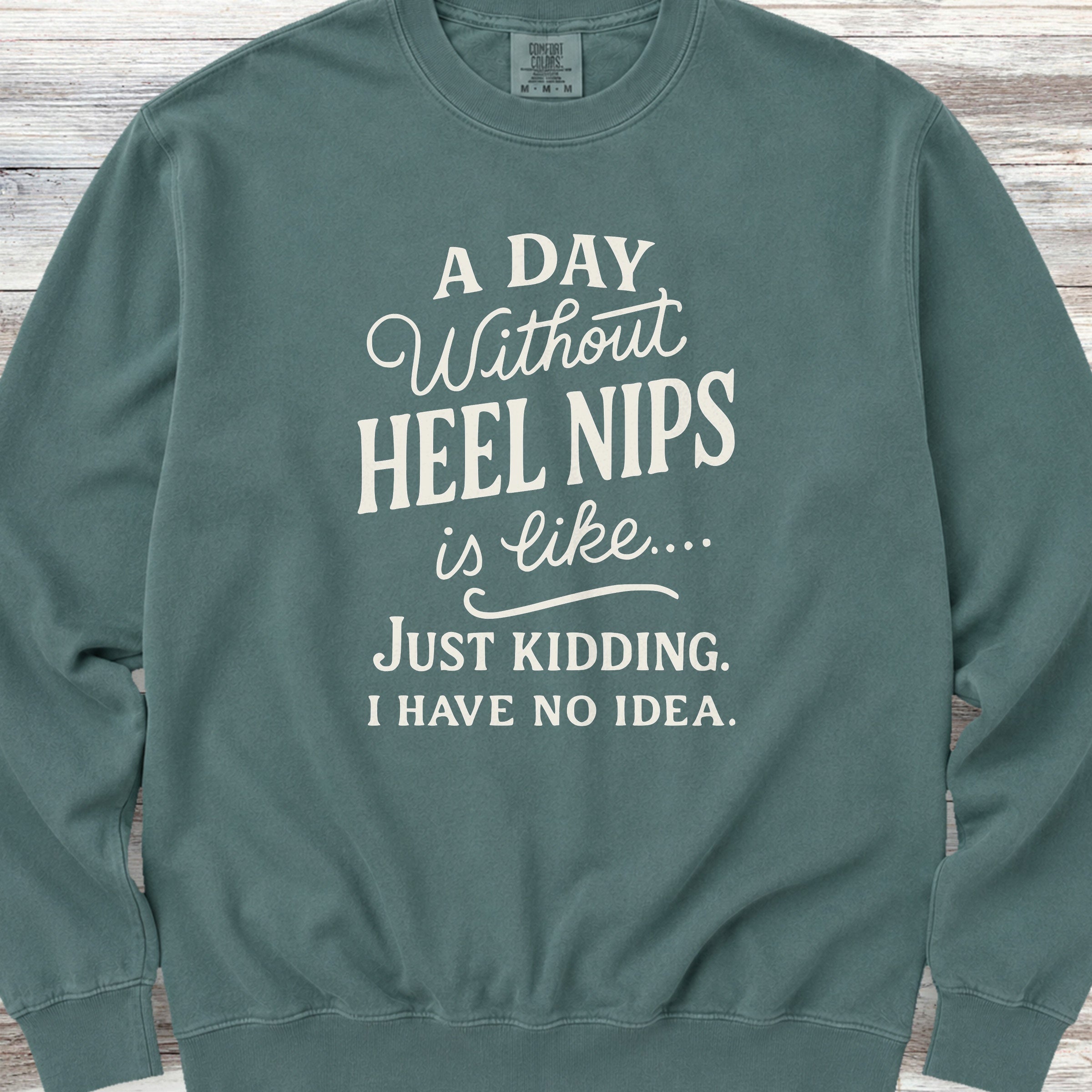 Australian Cattle Dog Days Sweatshirt - Blue Spruce
