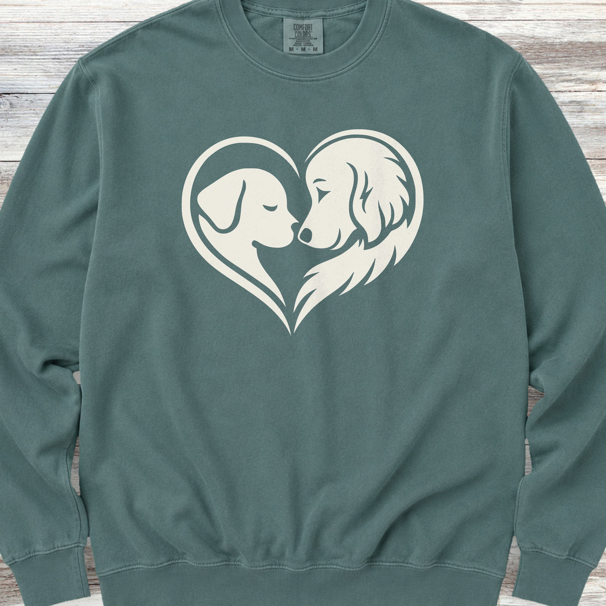Dog Wear Studio Logo Sweatshirt - Blue Spruce