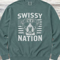 Swiss Mountain Dog Nation Sweatshirt - Blue Spruce
