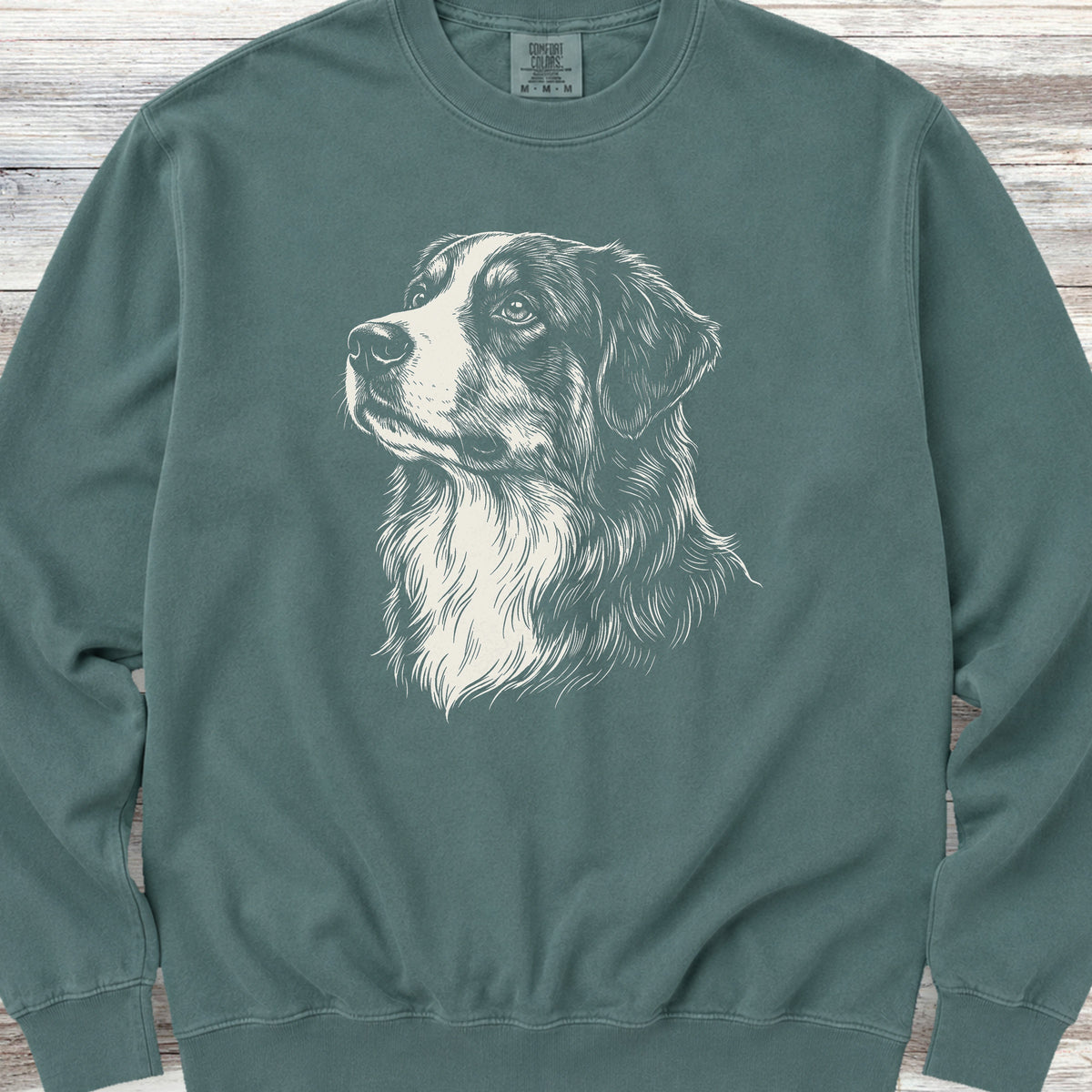 Australian Mountain Dog Loyalty Sweatshirt - Blue Spruce
