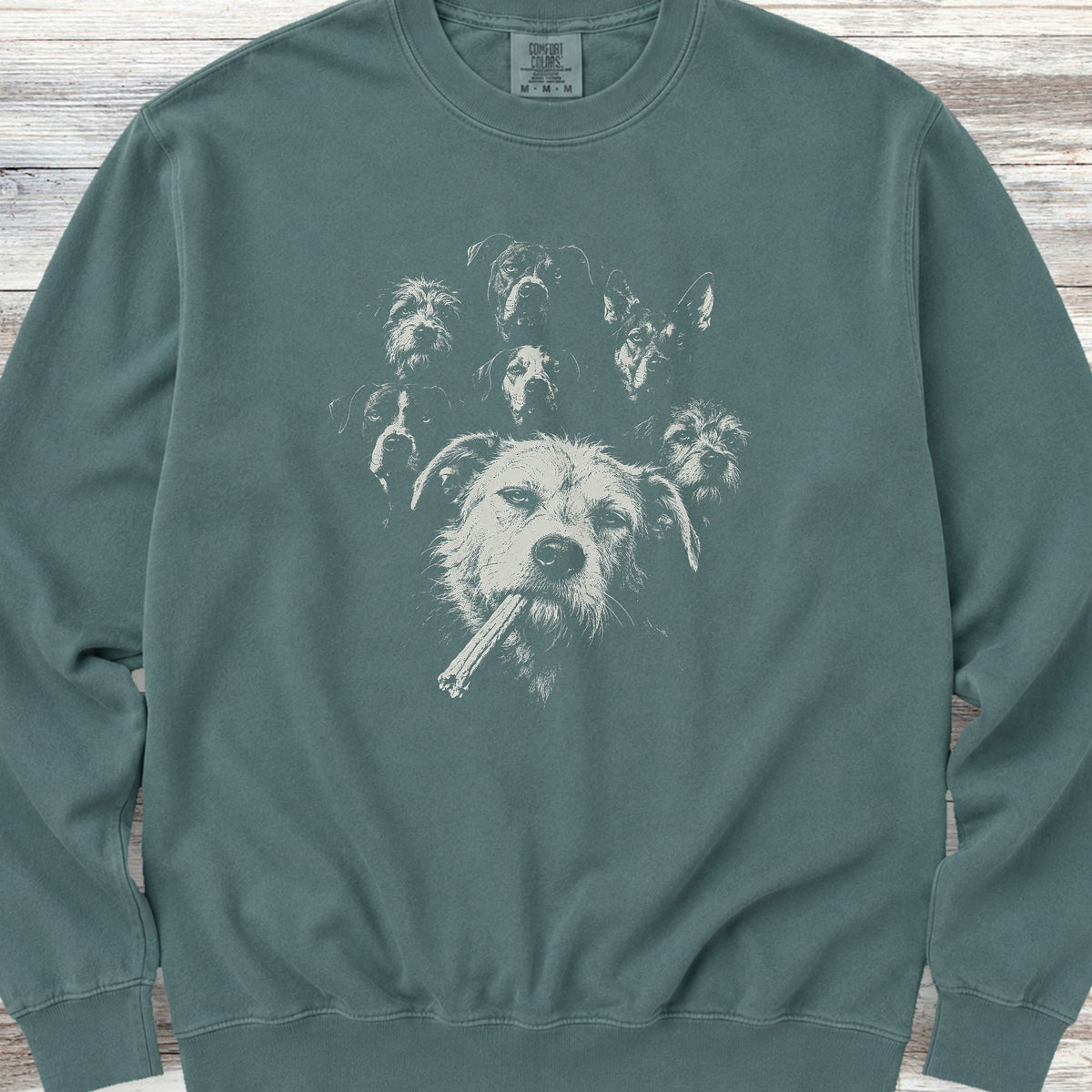 Mutt & The Gang Sweatshirt - Blue Spruce