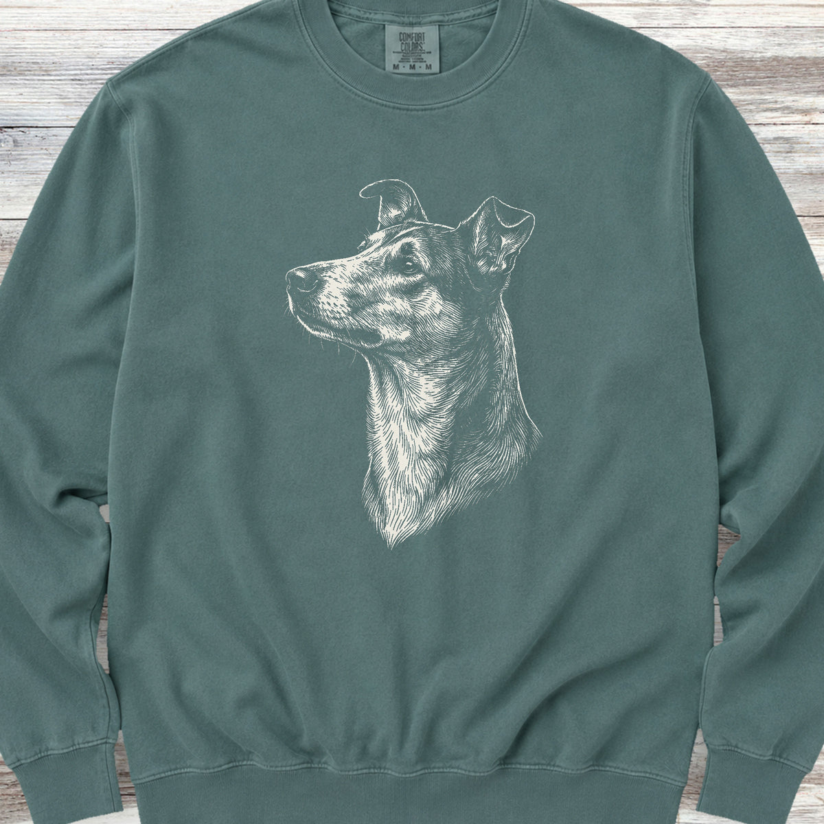 Smooth Collie Loyalty Sweatshirt - Blue Spruce