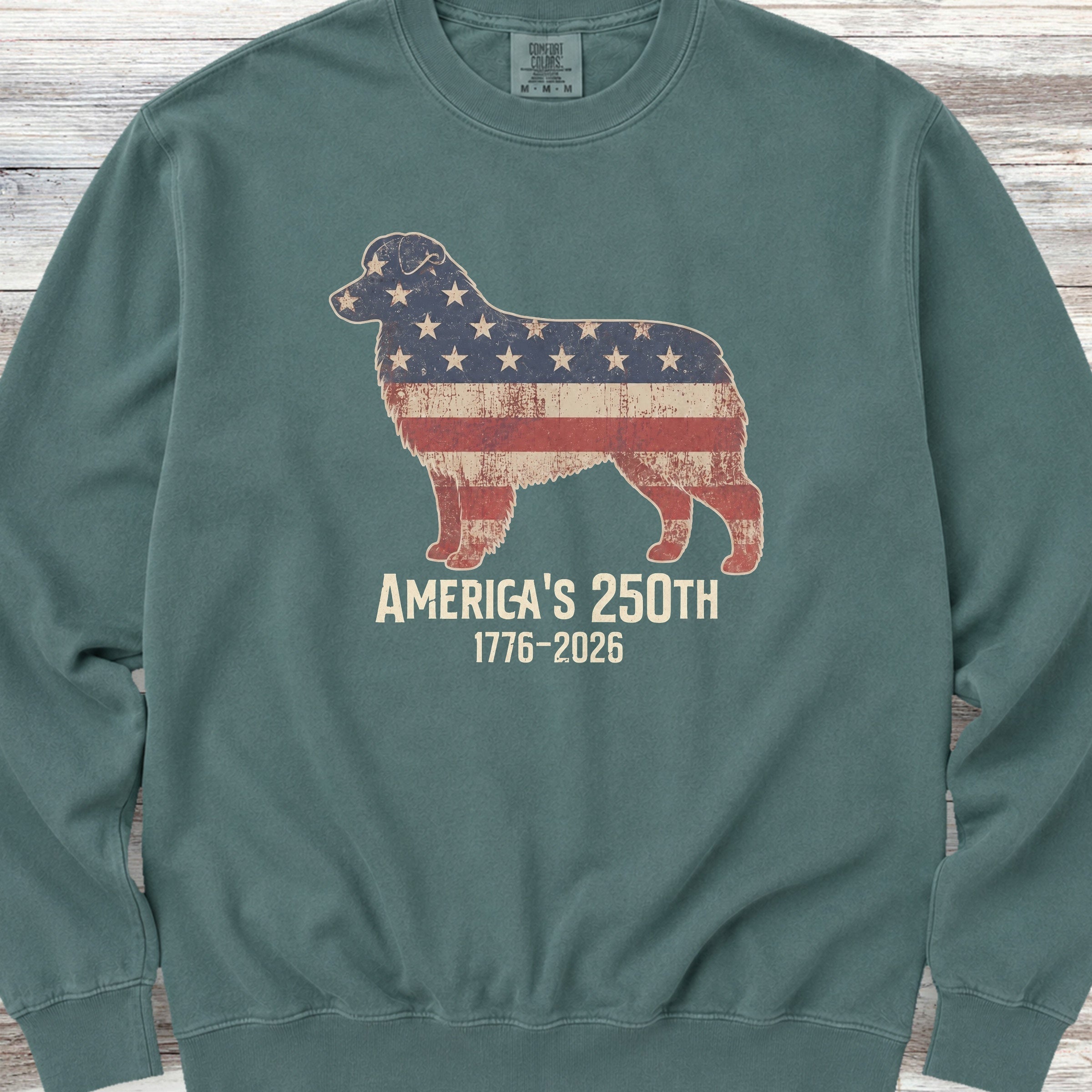 Australian Shepherd 250 Sweatshirt - Blue Spruce