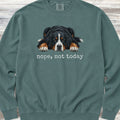 Bernese Mountain Dog Nope Sweatshirt - Blue Spruce