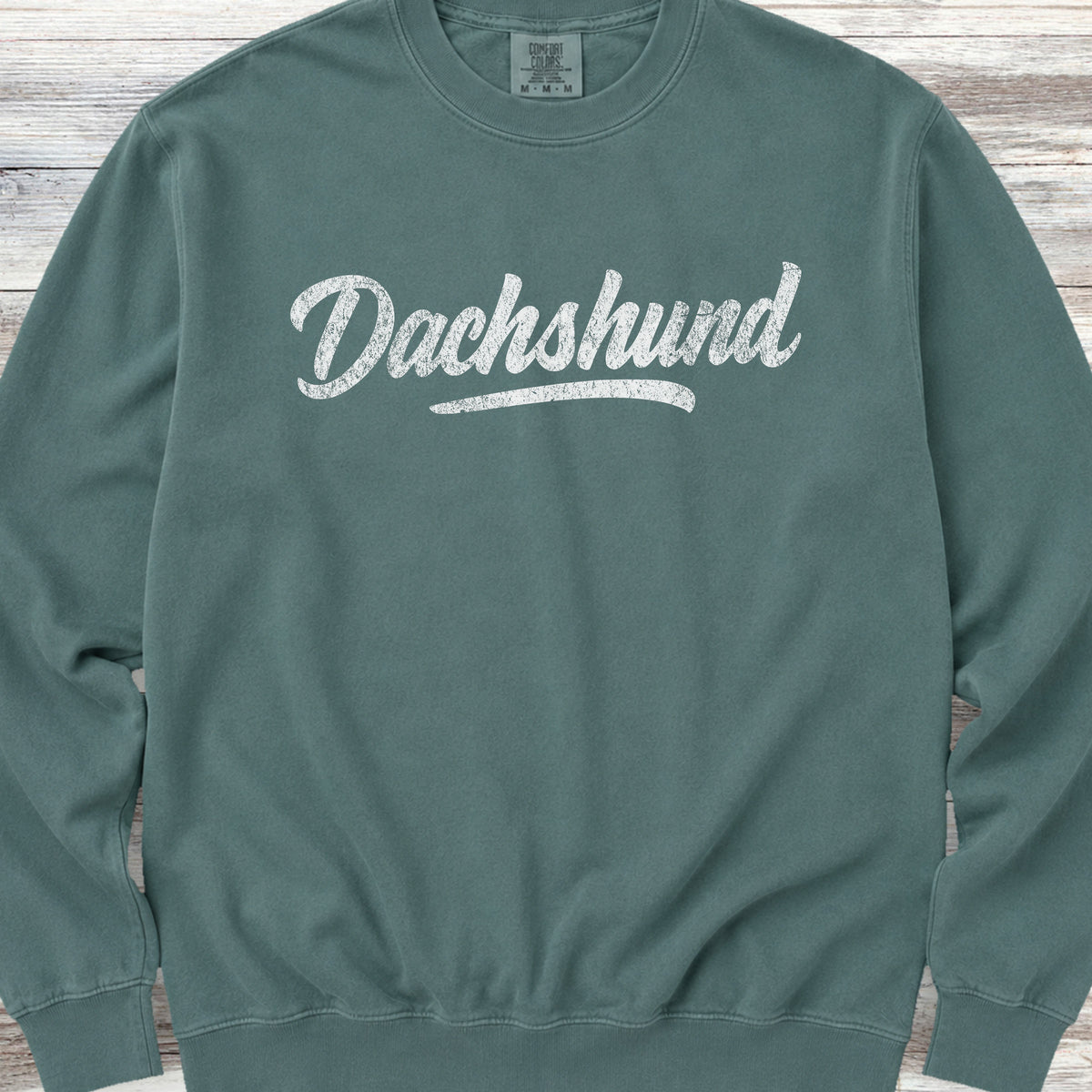 Dachshund Team Sweatshirt - Blue Spruce