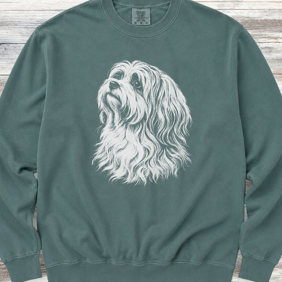 Havanese Loyalty Sweatshirt - Blue Spruce