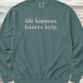 Boxer Help Sweatshirt - Blue Spruce