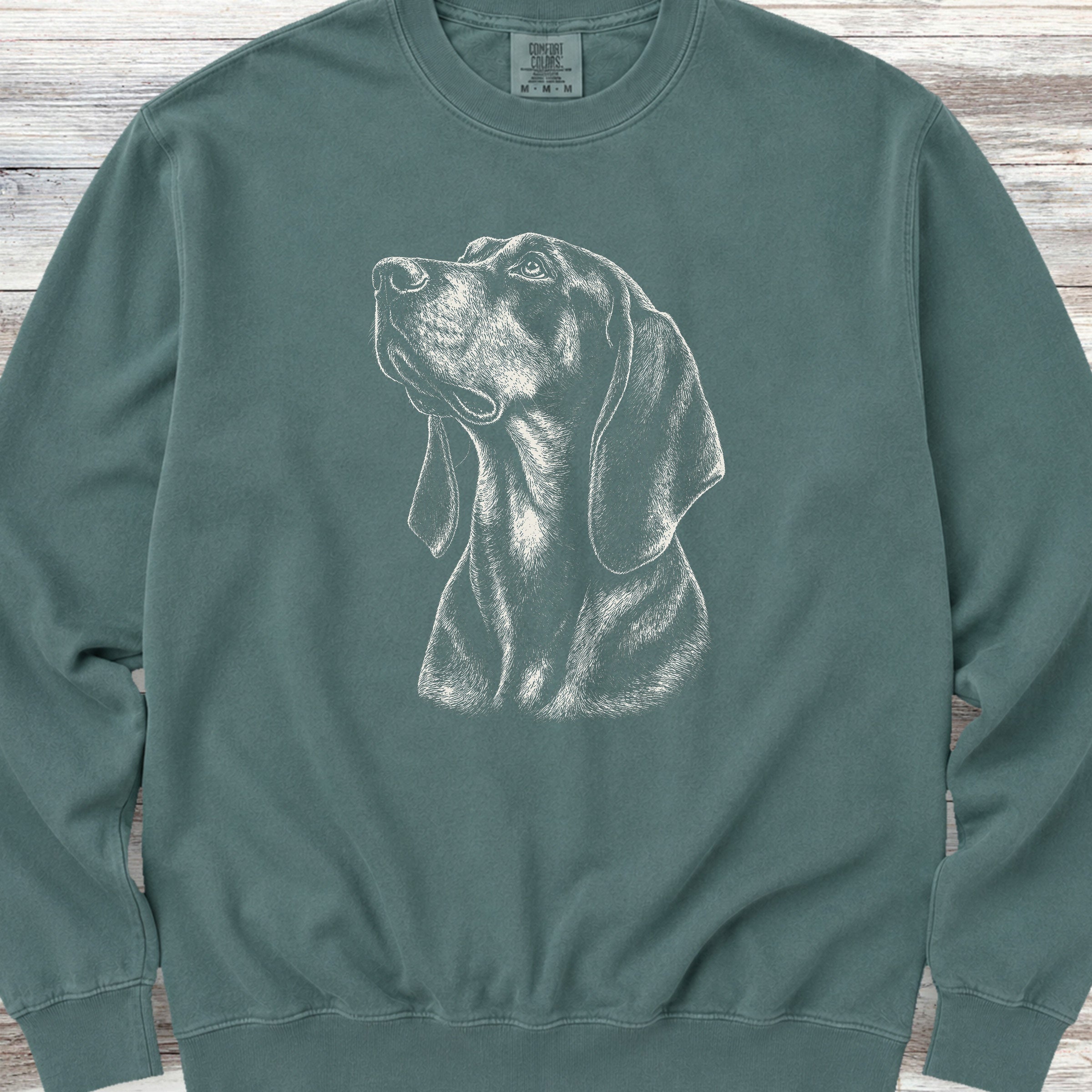 Coonhound Loyalty Sweatshirt - Blue Spruce
