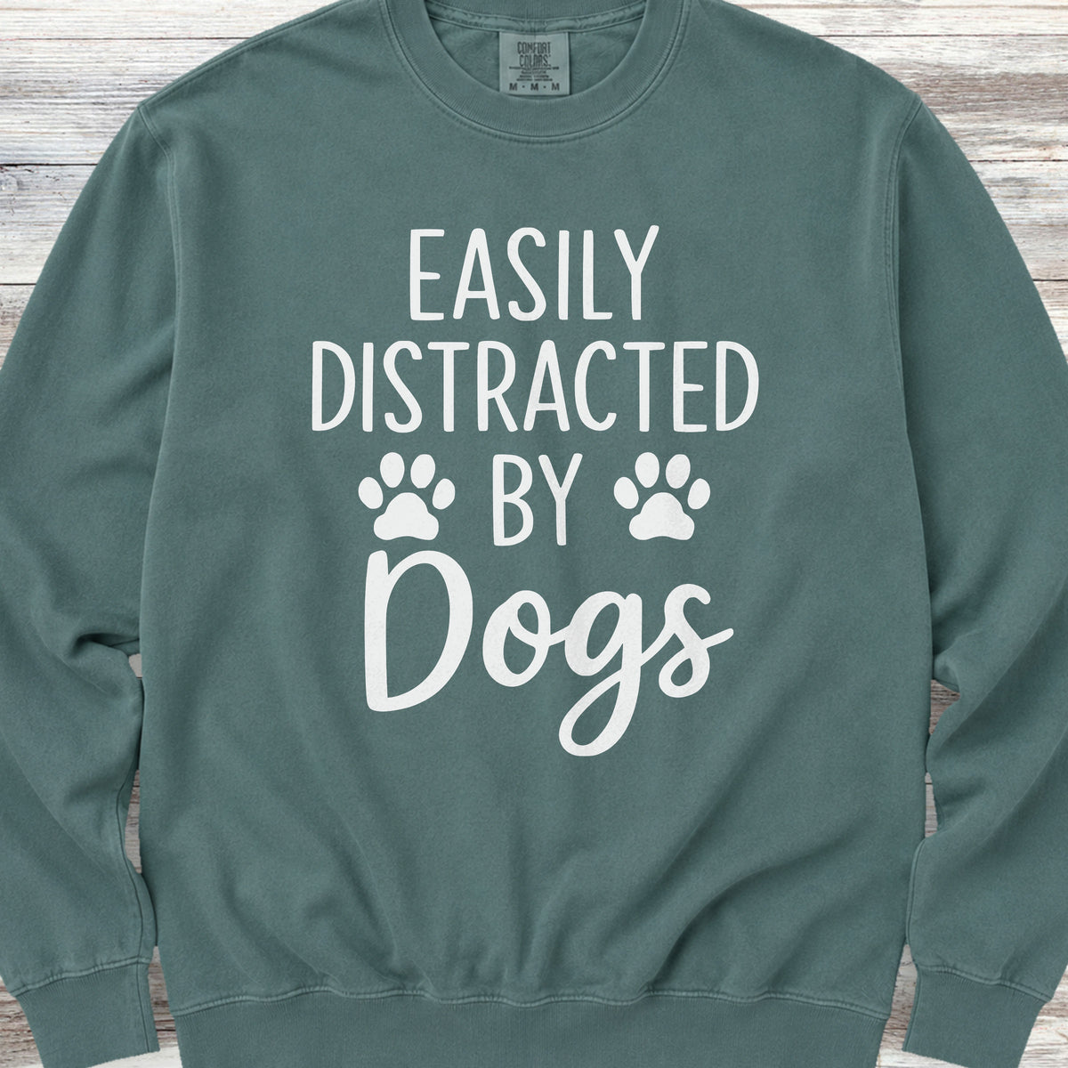 Distracted Sweatshirt - Blue Spruce