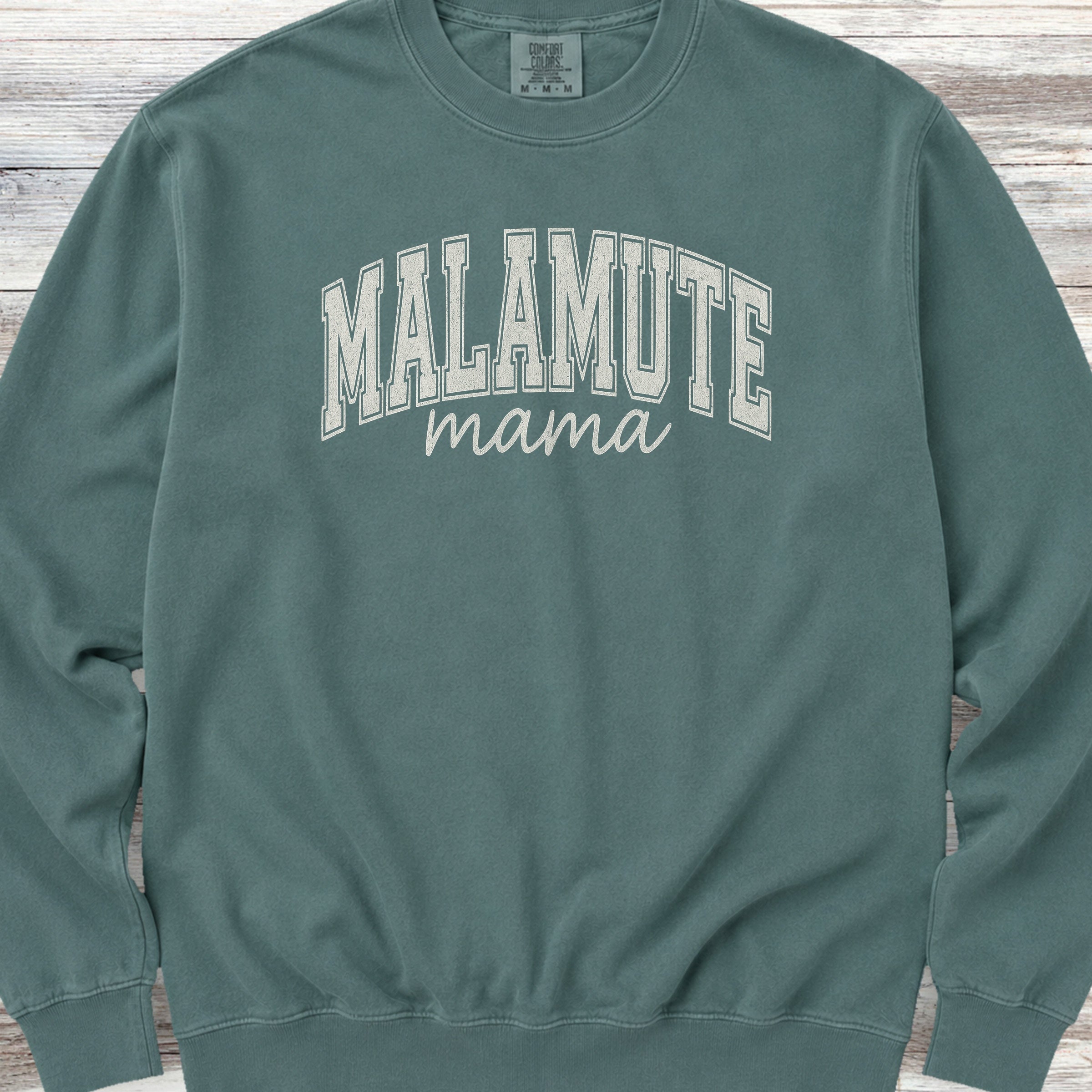 Malamute Mama Sweatshirt - Blue Spruce