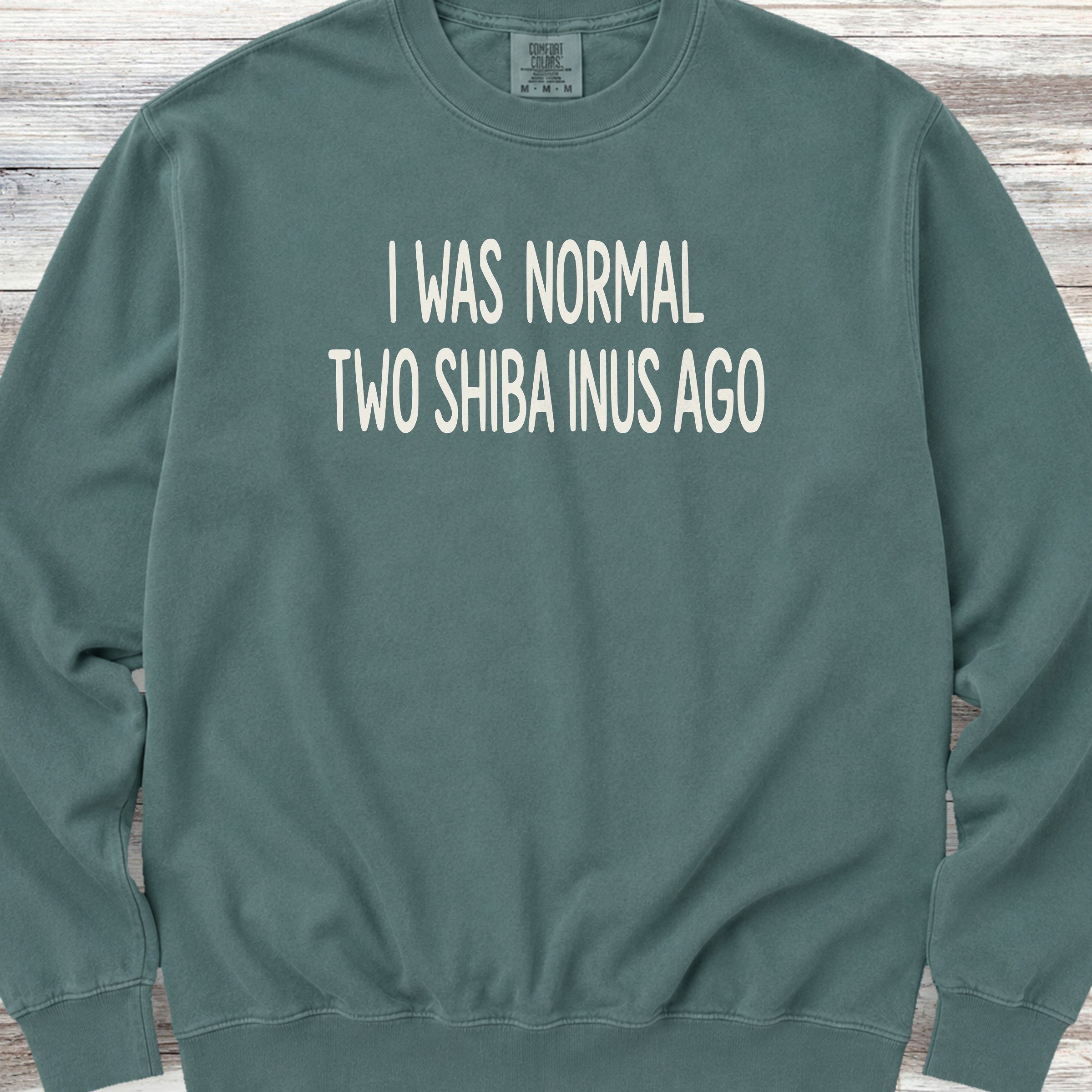 Shiba Inu Normal Sweatshirt - Blue Spruce