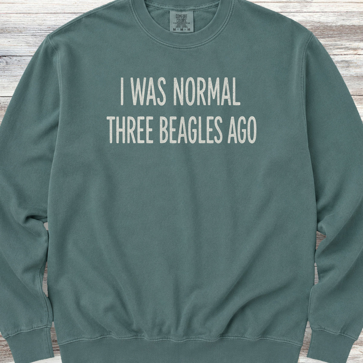Normal 3 Beagles Ago Sweatshirt - Blue Spruce