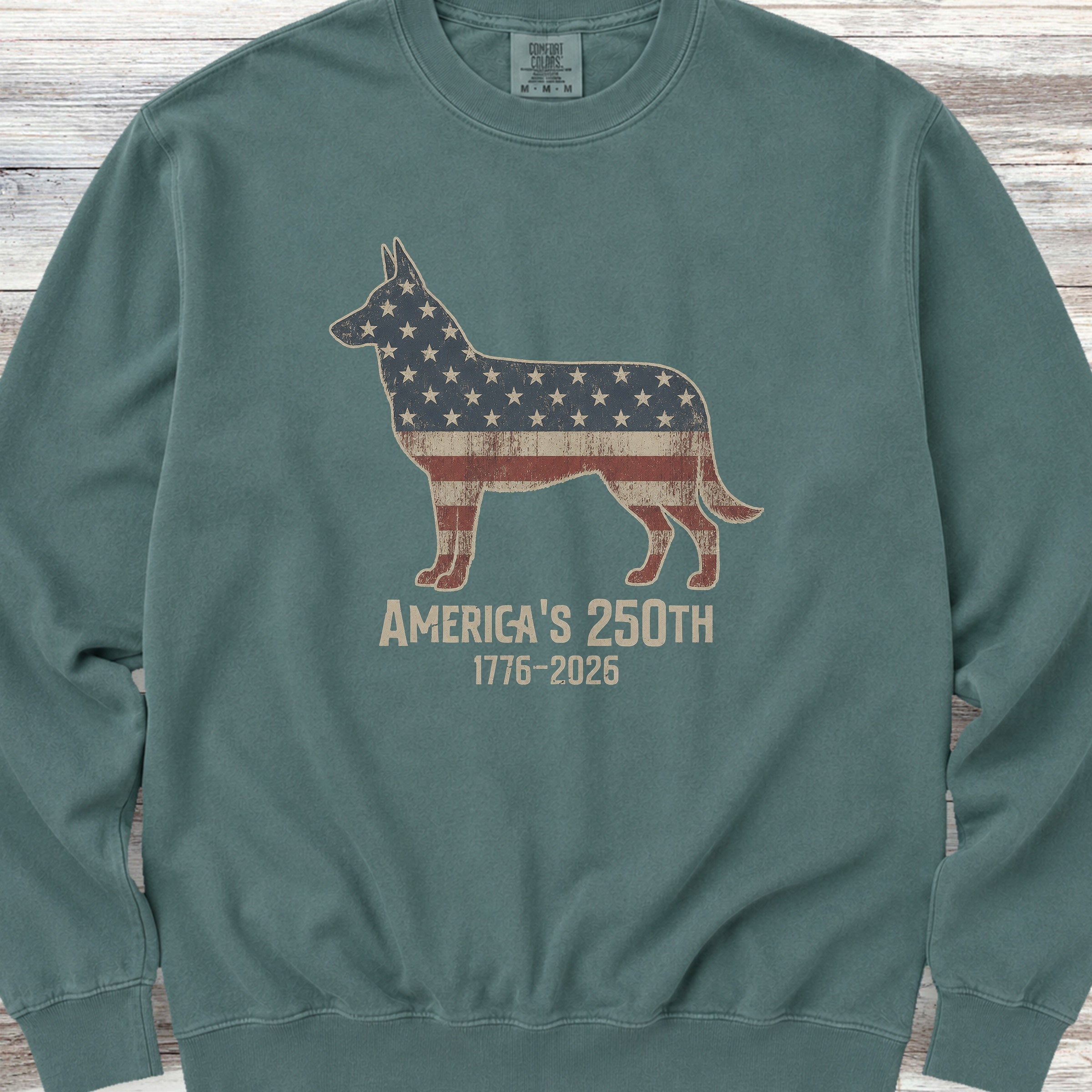 Belgian Malinois 250 Sweatshirt - Blue Spruce