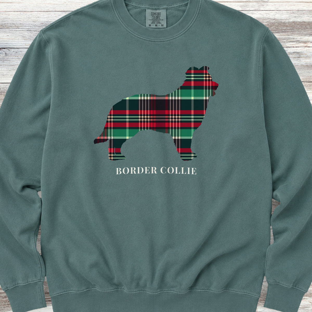 Border Collie Winter 2025 Sweatshirt - Blue Spruce