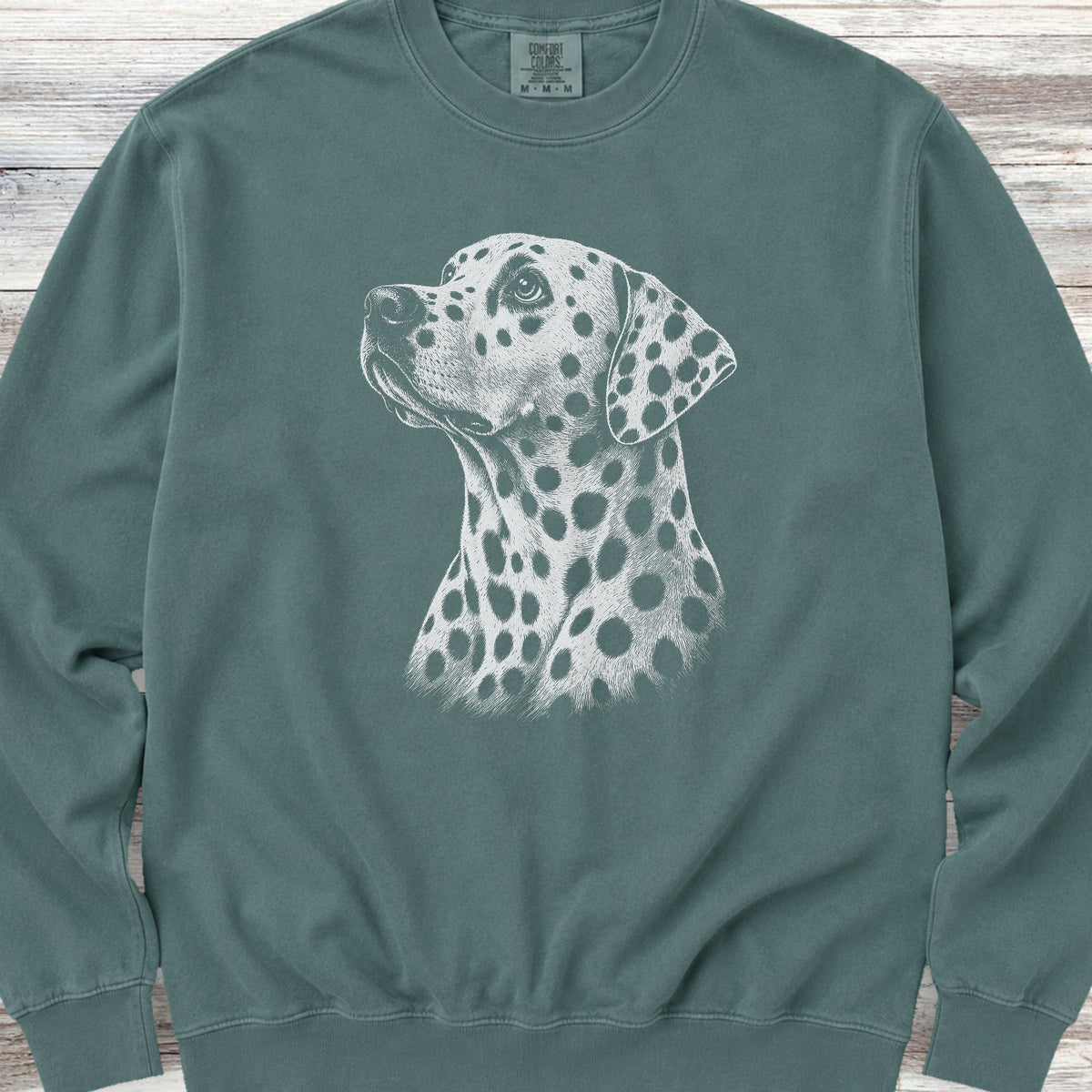Dalmatian Loyalty Sweatshirt - Blue Spruce