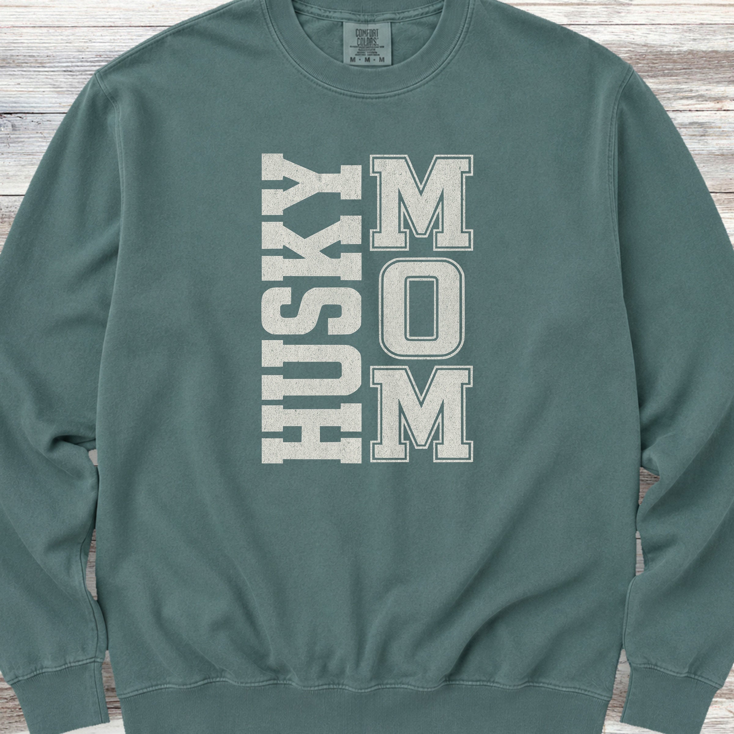 Husky Mom Sweatshirt - Blue Spruce