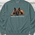 Belgian Malinois Nope Sweatshirt - Blue Spruce