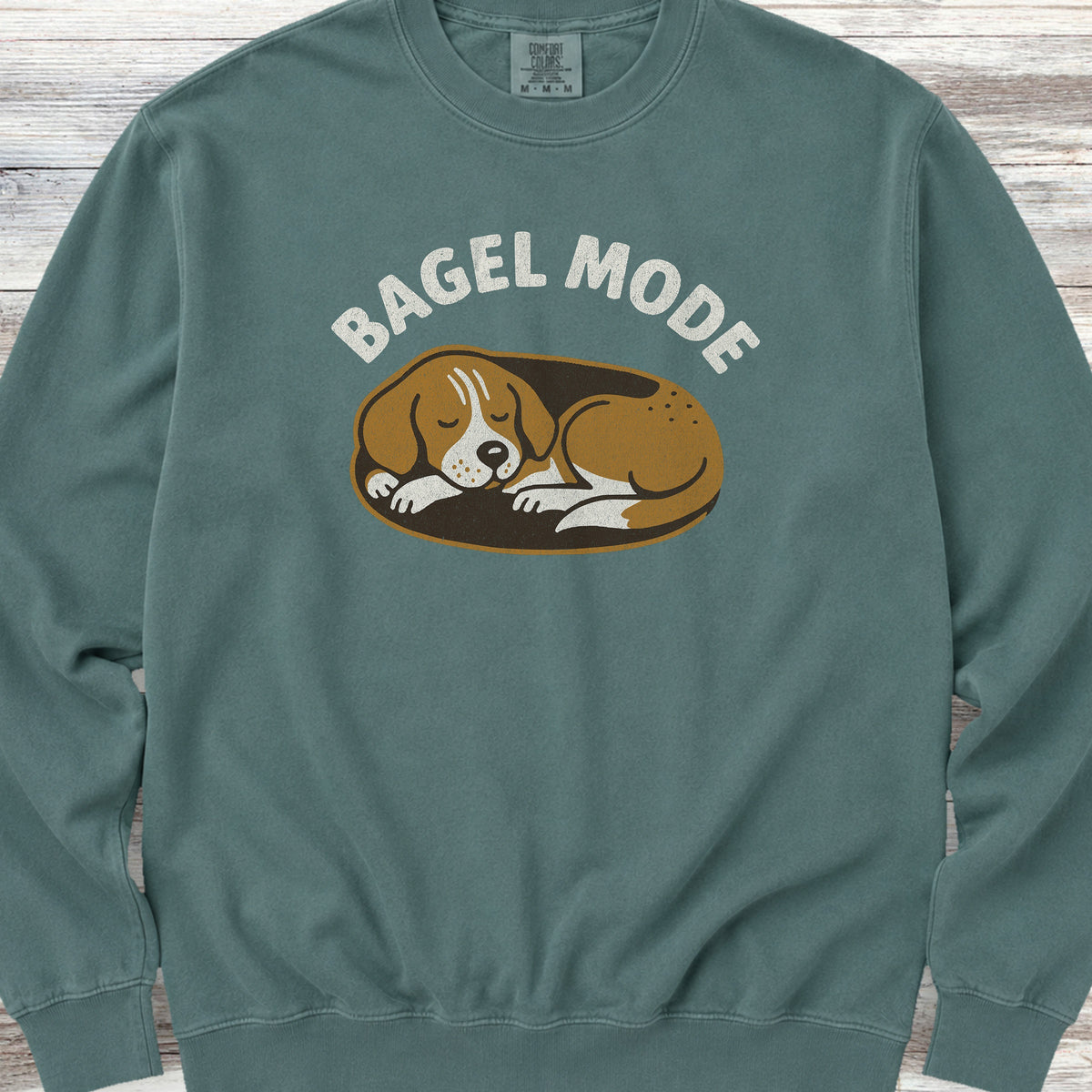 Sleeping Beagle Sweatshirt - Blue Spruce