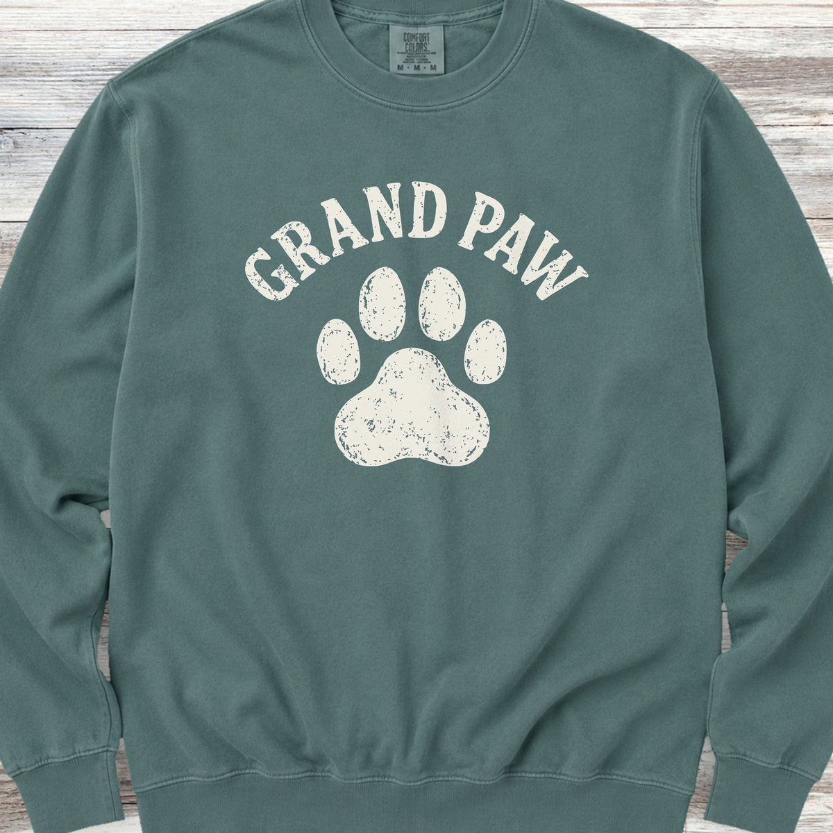 Grand Paw Sweatshirt - Blue Spruce
