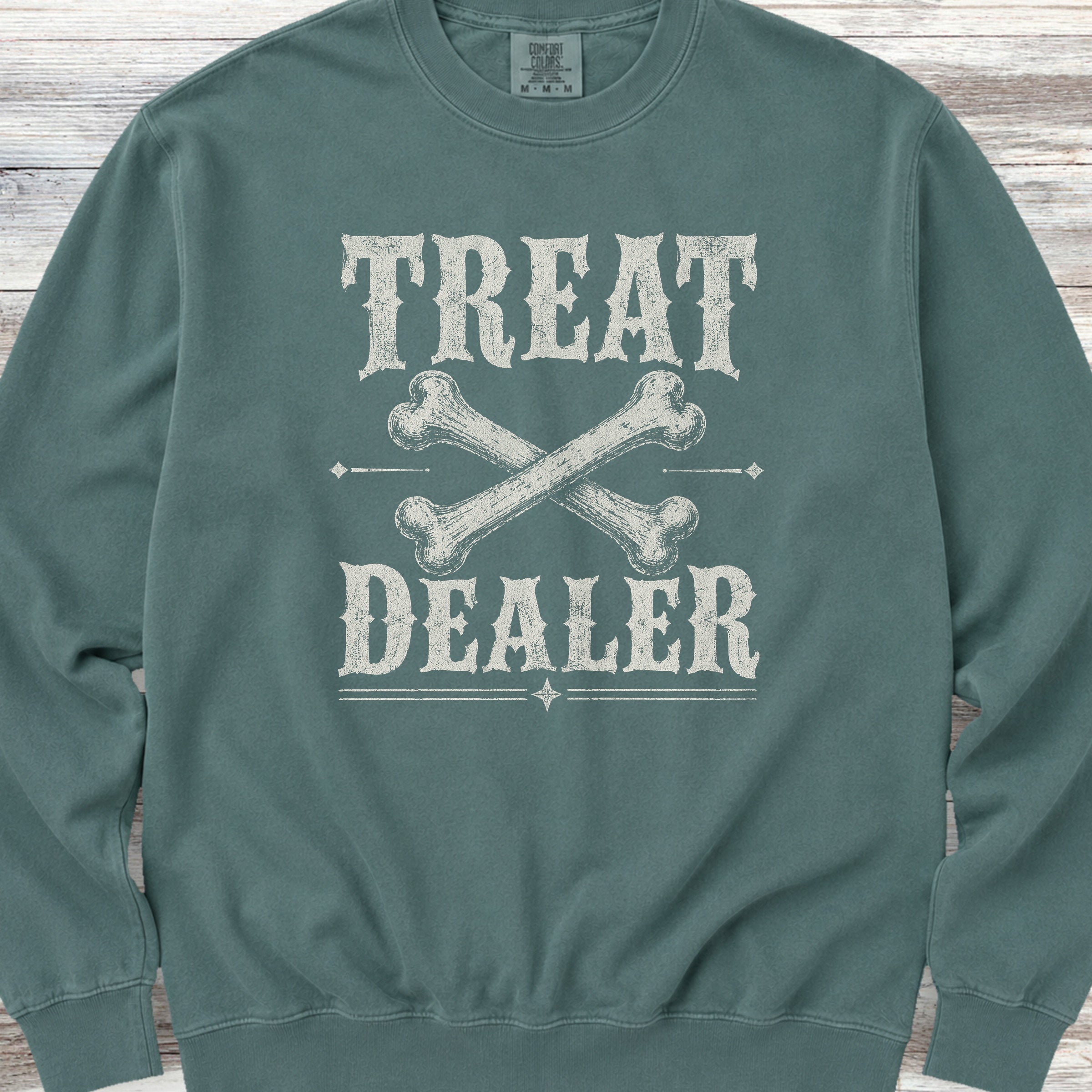 Western Treat Dealer Sweatshirt - Blue Spruce
