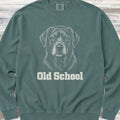 Labrador Retriever Black Old School Sweatshirt - Blue Spruce