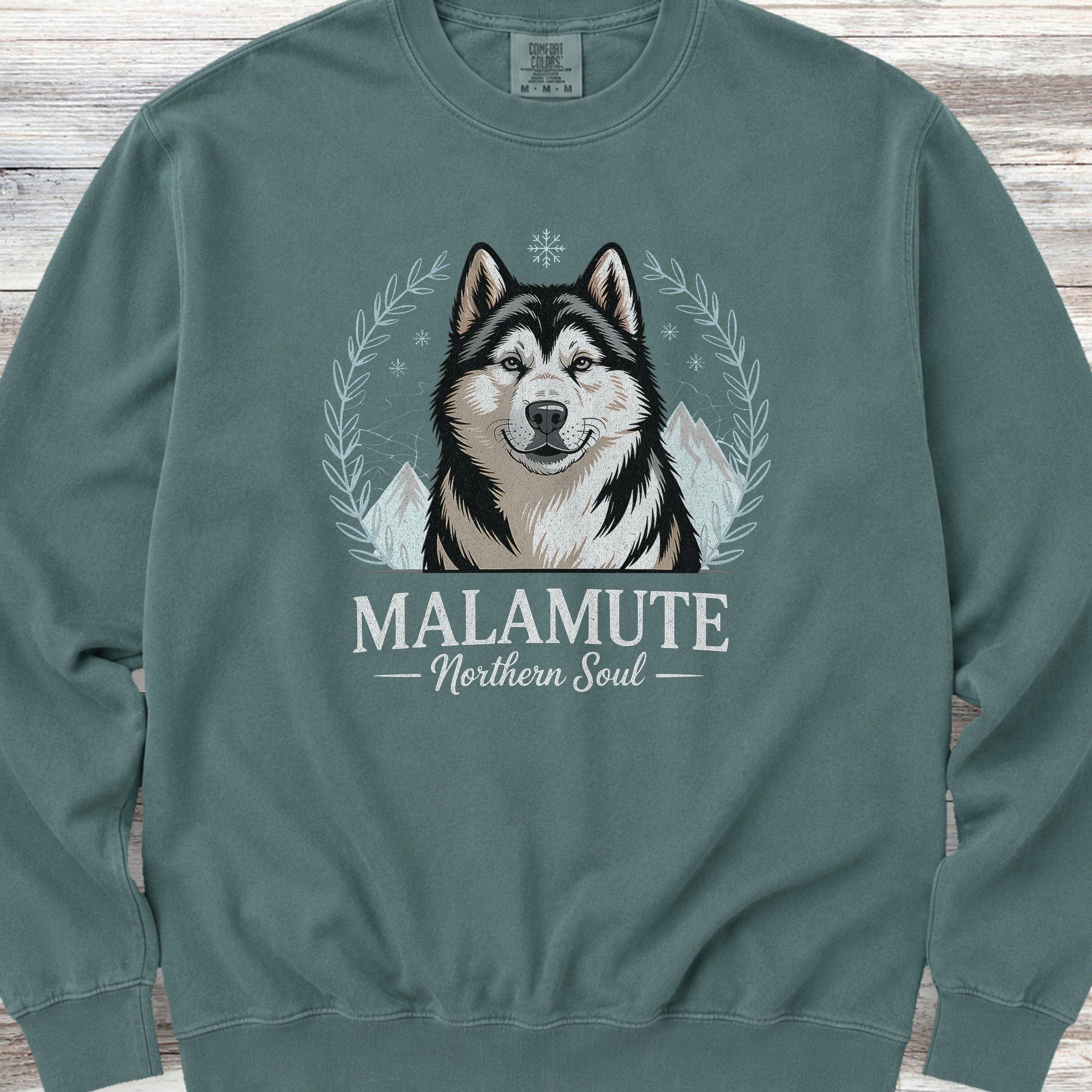Malamute Northern Soul Sweatshirt - Blue Spruce