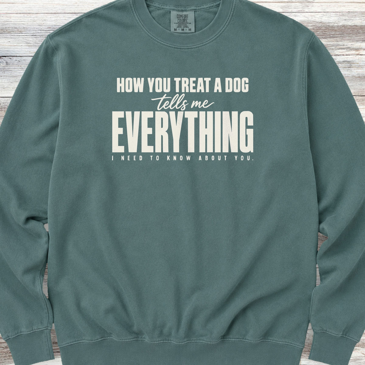 Everything Sweatshirt - Blue Spruce