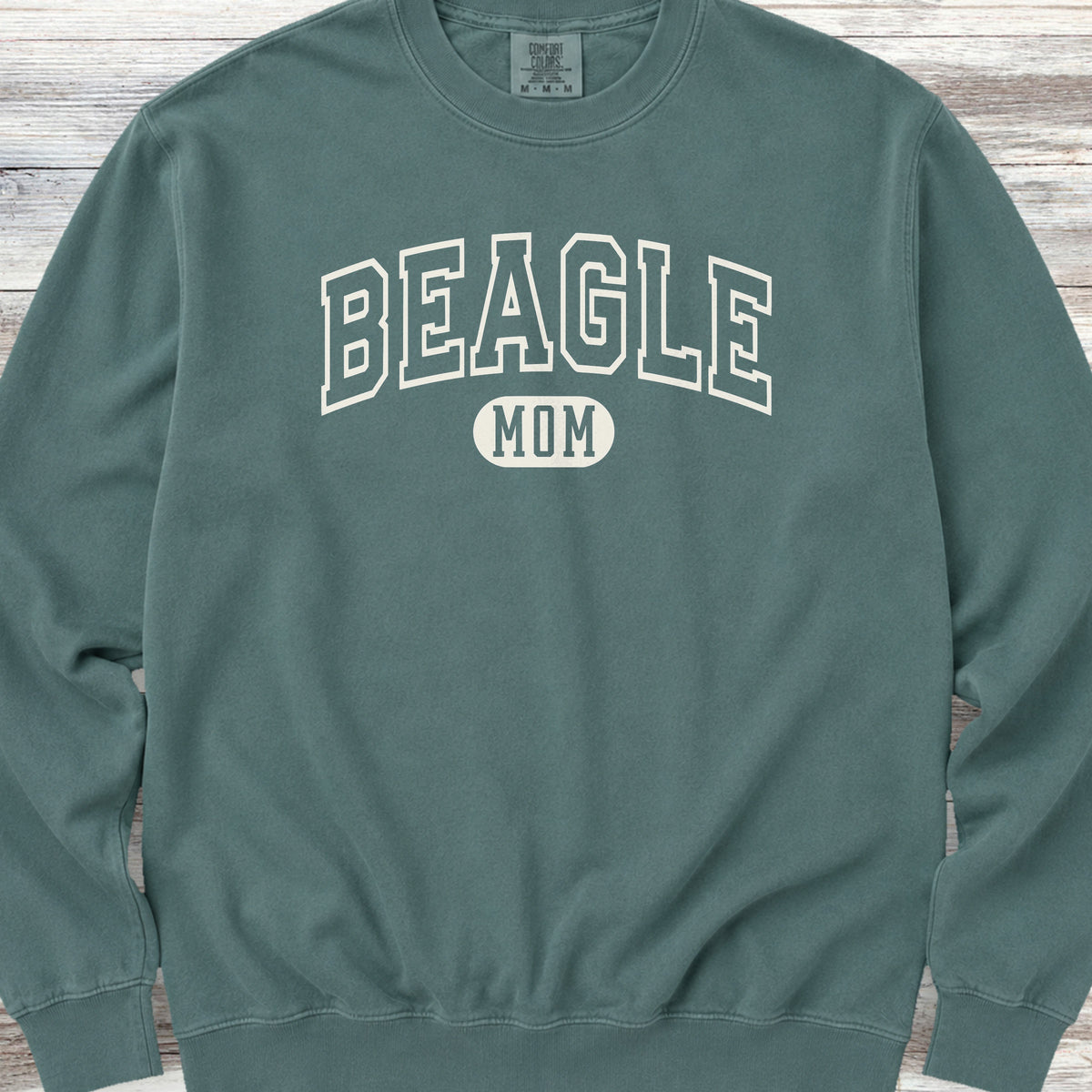 Beagle Mom Sweatshirt - Blue Spruce