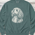 Cockapoo Loyalty Sweatshirt - Blue Spruce