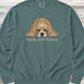 Cocker Spaniel Nope Sweatshirt - Blue Spruce
