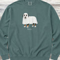 Swiss Mountain Dog Boo Sweatshirt - Blue Spruce