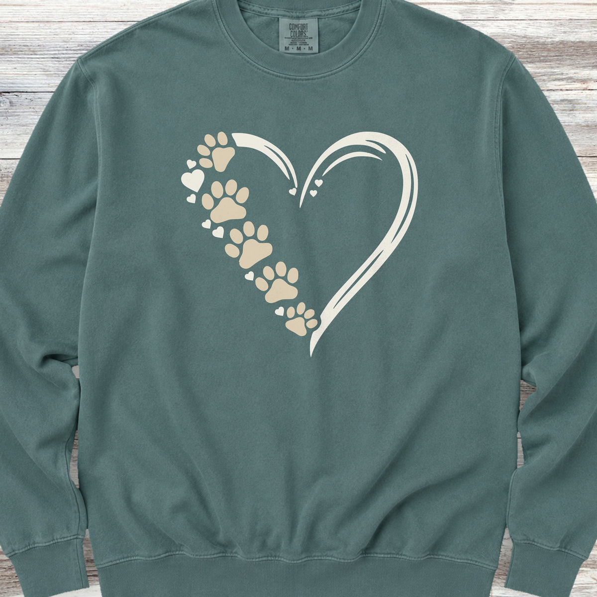Loyal Heart Sweatshirt - Blue Spruce