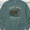 Swiss Mountain Dog Draft Dogs Sweatshirt - Blue Spruce