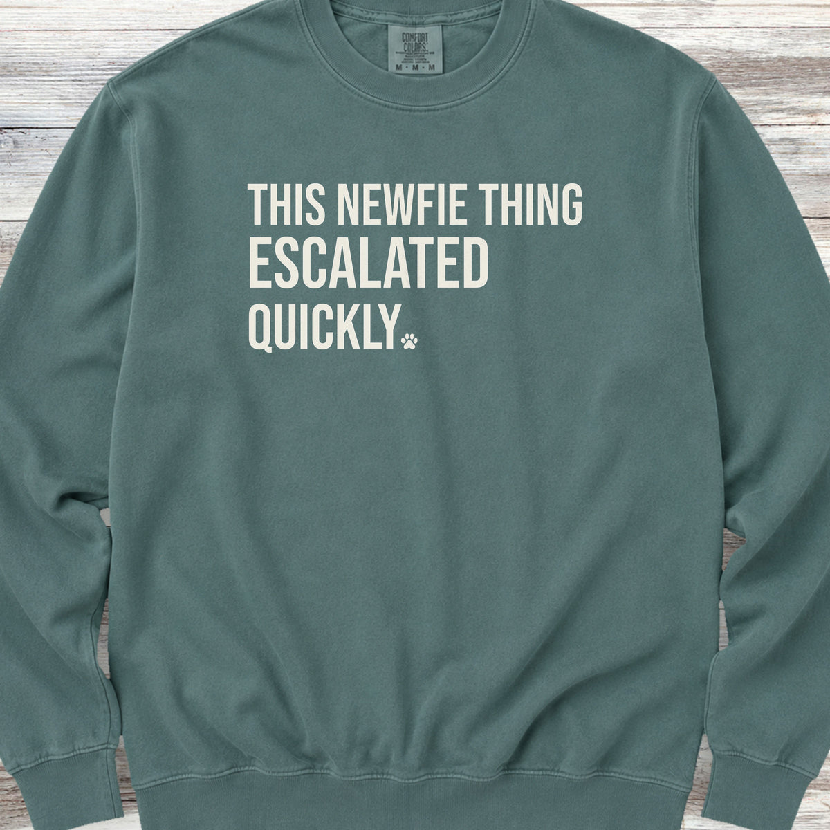 Newfoundland Escalated Sweatshirt - Blue Spruce