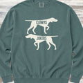 Clowns or Jokers Pointer Sweatshirt - Blue Spruce