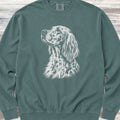 English Setter Loyalty Sweatshirt - Blue Spruce