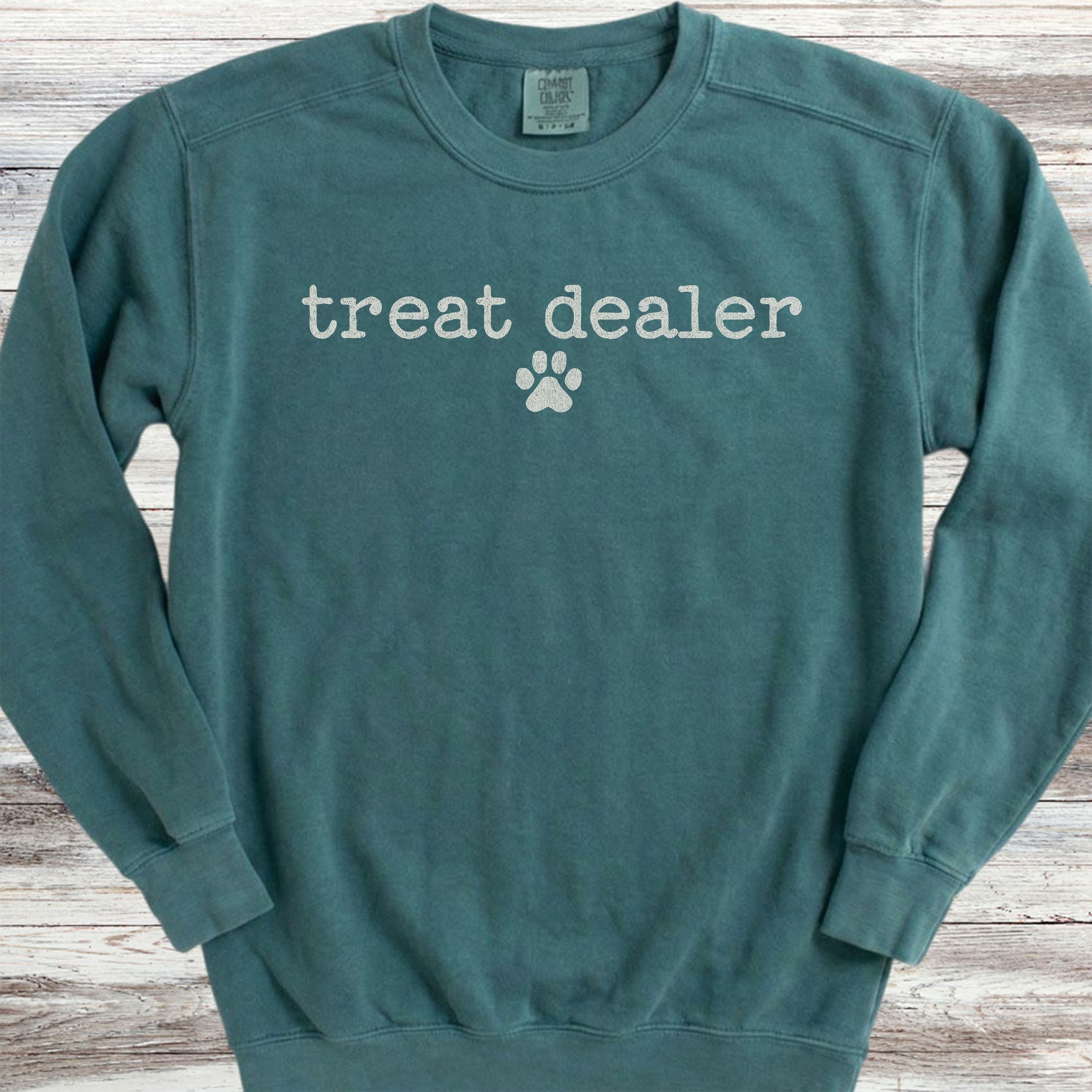 Vintage Treat Dealer Sweatshirt - Blue Spruce