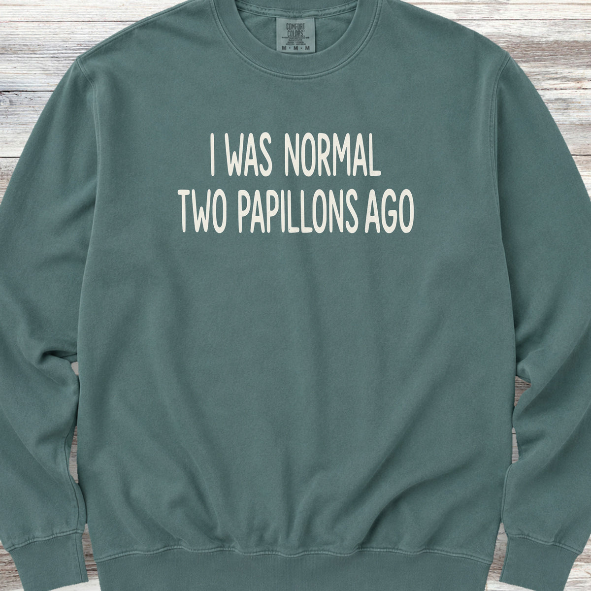 Papillon Normal Sweatshirt - Blue Spruce