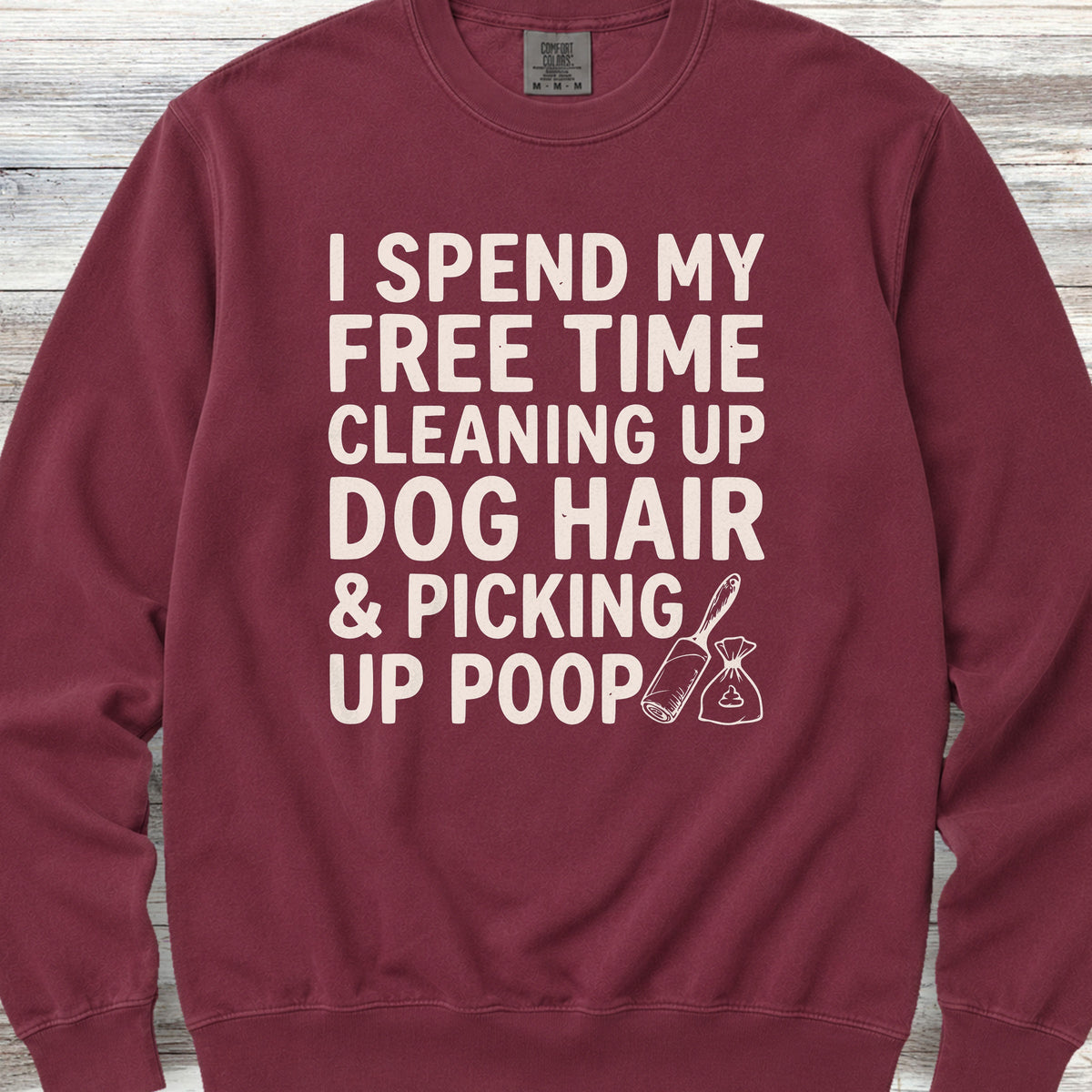 Free Time Sweatshirt - Crimson