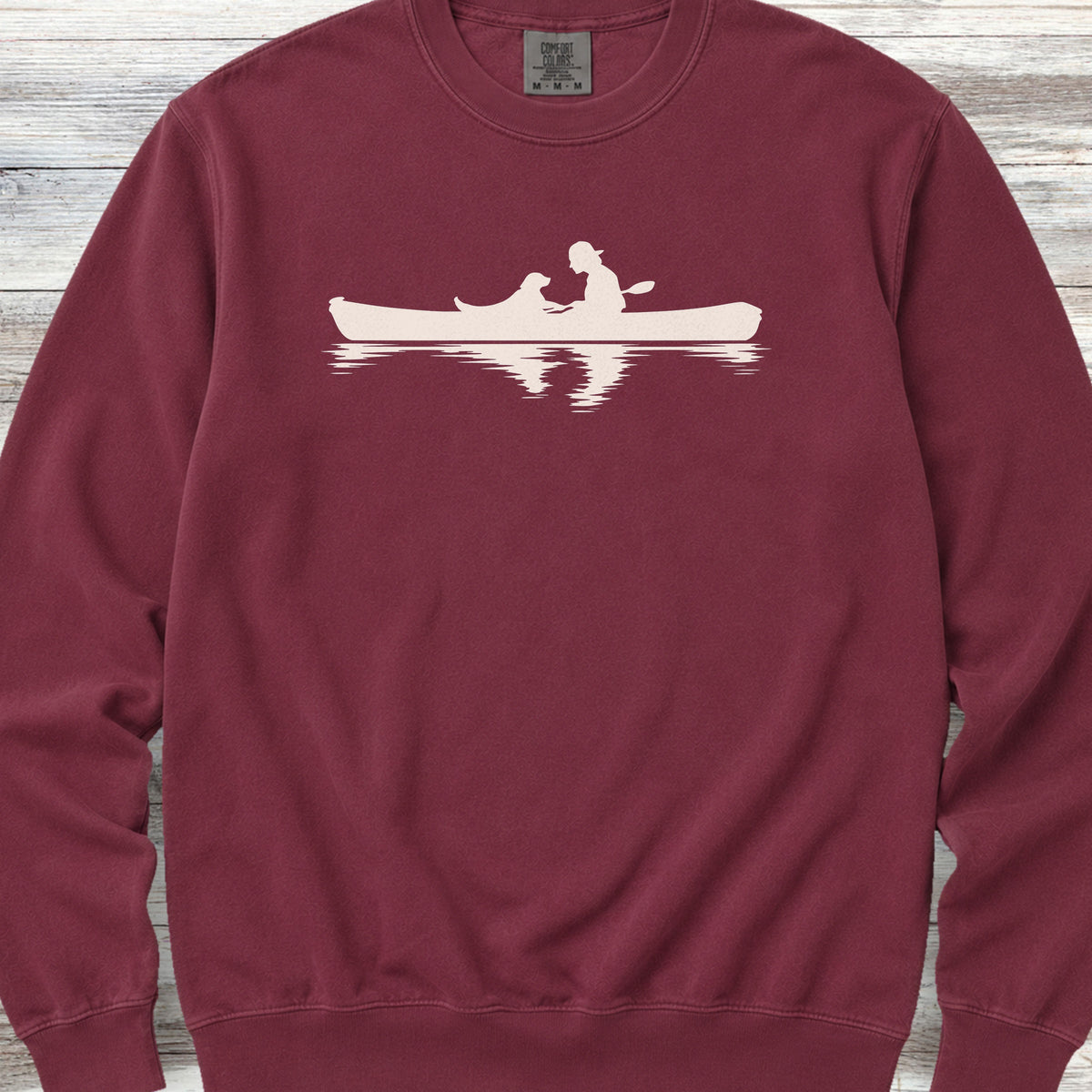 Lake View Sweatshirt - Crimson