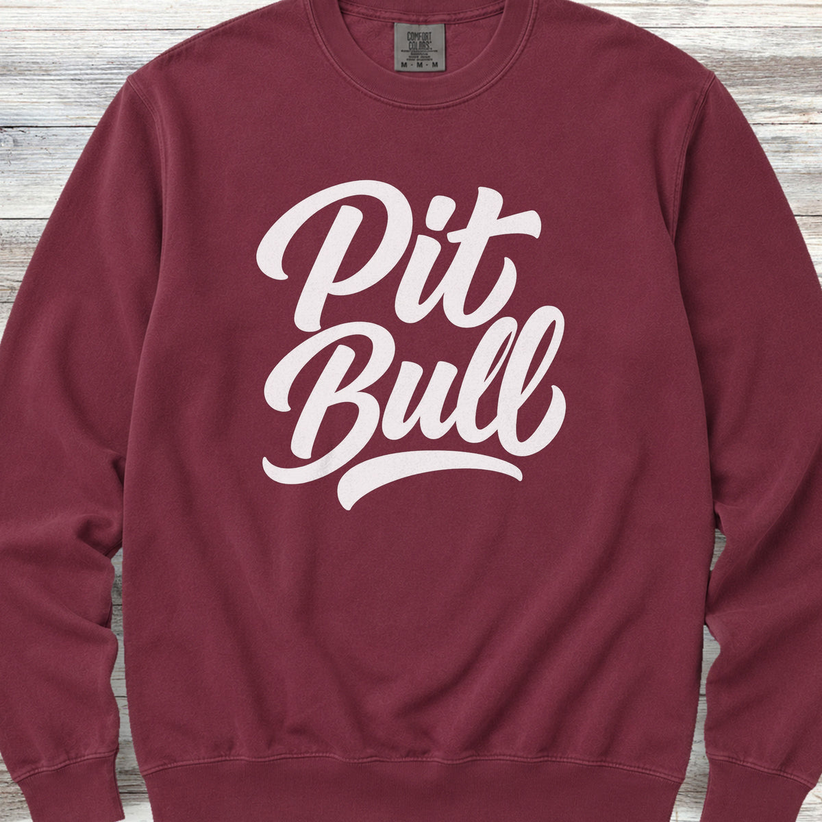Pit Bull Team Sweatshirt - Crimson