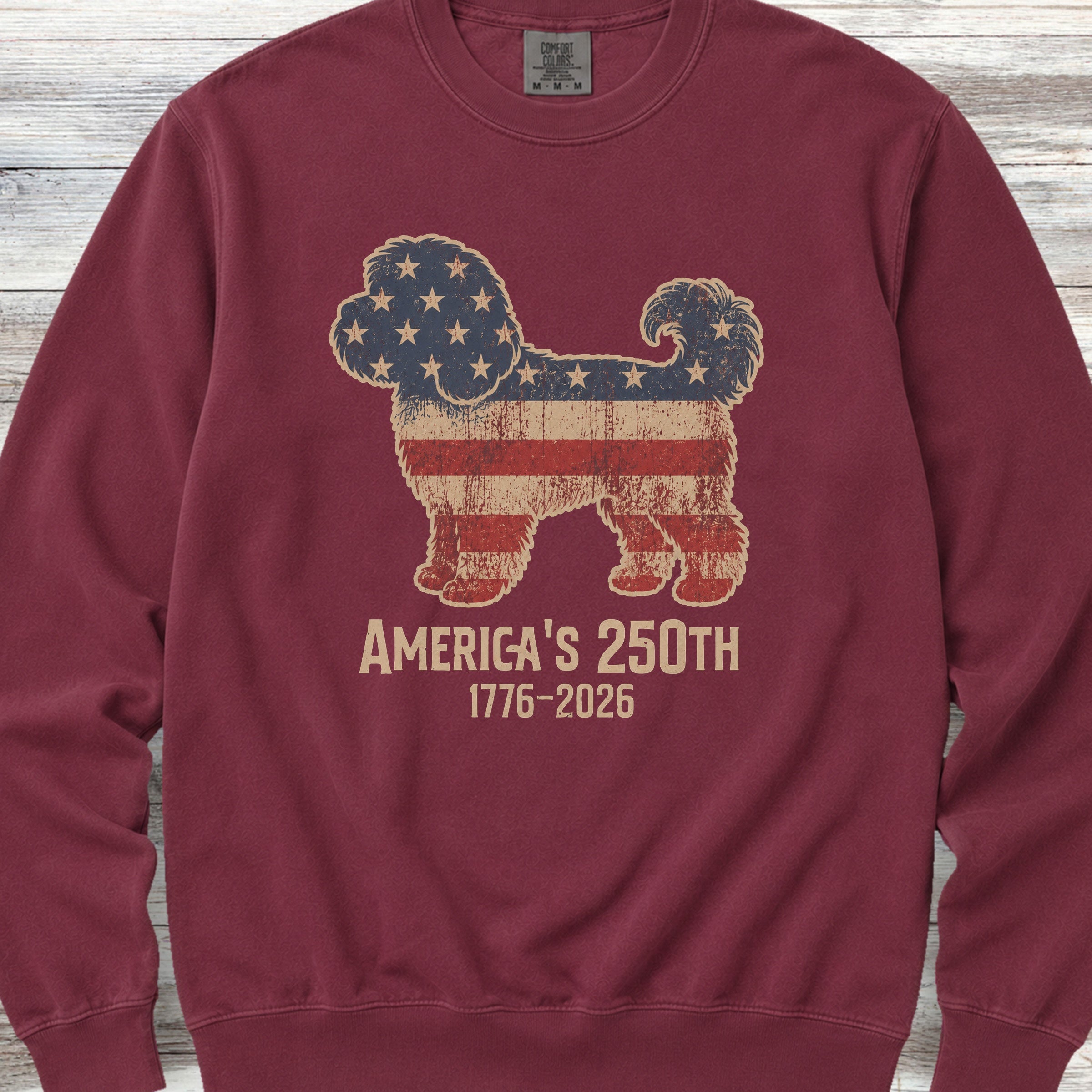 Cavapoo 250 Sweatshirt - Crimson
